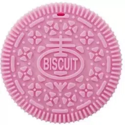 Baby Oreo Shape Silicone Teether for Baby(Pink) Teether-image-54
