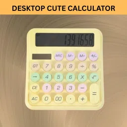 Desktop Calculator, 12-Digit Large LCD and Large Buttons for Office, Homes O360 Basic Calculator-52