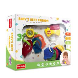 Giggles Infants 3 Piece Baby's Best Friend Gift Kit For Age 4+ Months-32