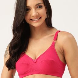 DressBerry Pink Everyday Bra Full Coverage DRM-CS-15-29
