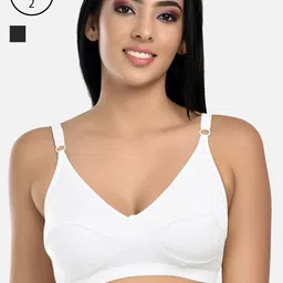 StyFun Pack of 2 Solid Everyday Bra-image-11