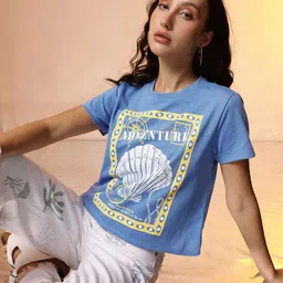 CORSICA Graphic Printed T-shirt-picture-9