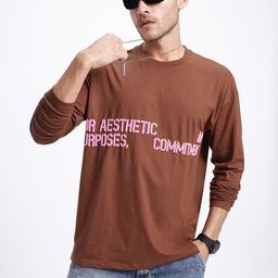 glitchez Iconic Instincts Printed Oversized T-shirt-image-46