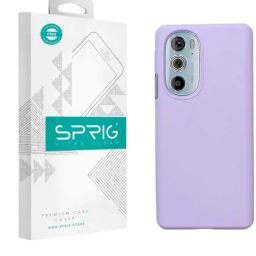 Sprig Liquid Silicone Back Cover for Motorola Edge 30 Pro (Purple)-image-47