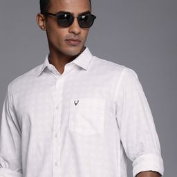 Allen Solly Pure Cotton Sport Fit Ethnic Motifs Printed Casual Shirt-image-120