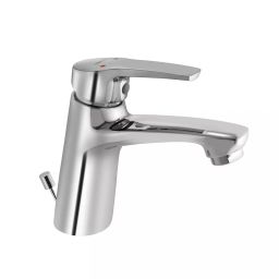 Essco by Jaquar Single Lever Basin Mixer with Popup Waste with 450 mm Long Braided Hose, STE-107051B-image-45