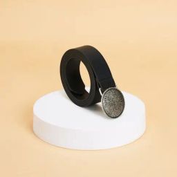 Forever Glam by Pantaloons Black PU Waist Belt for Women-13