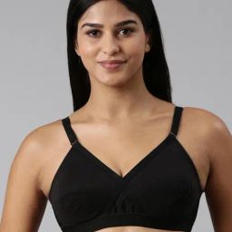 BLOSSOM Black Full Coverage Full Coverage Bra-0