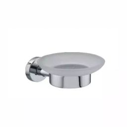 PLATO Ovalo Soap Dish Glass Chrome Finish Silver, 6043 A-image-68