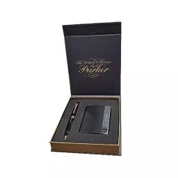 Parker Aster Black Ball Pen with Card Holder Lacque Black, 9000026608-image-26