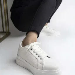 Shoetopia Kids White Casual Sneakers-picture-32