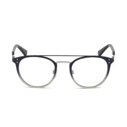 Diesel Blue Oval Eye Frames for Men-picture-31
