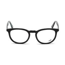 WEB EYEWEAR Black Full Rim Oval Frame Designed in Italy-61