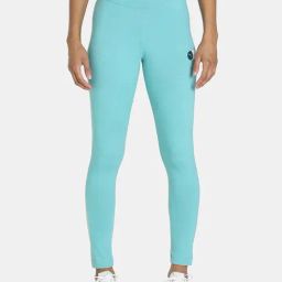 Puma Light Blue Slim Fit Tights-image-56
