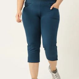 theRebelinme Blue High Rise Capris-image-51