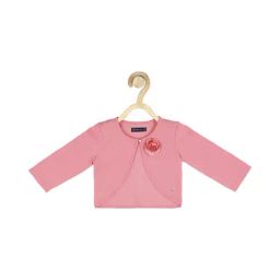 allen solly junior Allen Solly Kids Pink Applique Full Sleeves Shrug-picture-24