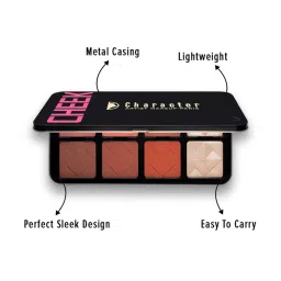 Character Pro Highlighter & Blush Palette C-A201 - 57.6 gm image 3