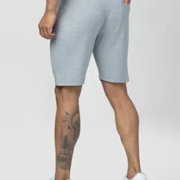 Spykar Grey Regular Fit Shorts image 2