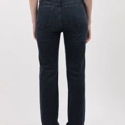 CALVIN KLEIN JEANS Blue Medium-Wash Slim Fit Mid Rise Jeans image 2