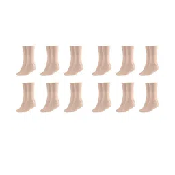 MUKHAKSH Beige Cotton Socks-picture-44