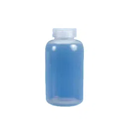 RELIGLAS 125 ml Polypropylene Autoclaveable Screwcap Wide Mouth Reagent Bottles, 13.218.04-21
