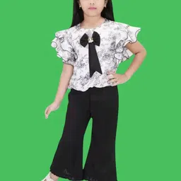 HSS TRENDS Kids-Unisex White Cotton Blend Clothing Set-image-72