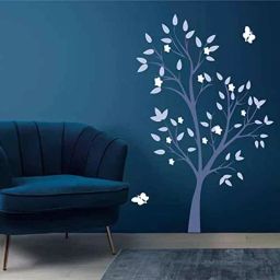 Kayra Decor Large Mesmerising Tree 64x72 Inch Wall Design Stencil Painting KDS80053-image-39