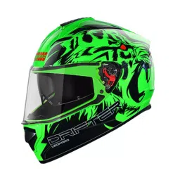 Studds N9 Green Large (580 mm) Full Face Helmet, Drifter D2 Decor-image-85