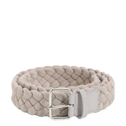 Jack & Jones Light Beige Braided Belt-image-87