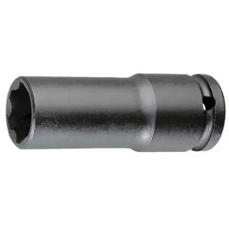 FACOM 19.05 mm (3/4 Inch) Square Drive Impact Socket Deep Thin 6 Points 21 mm, NKB.21-37