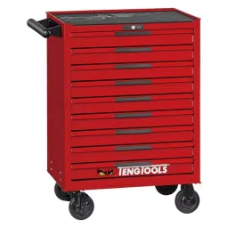 Teng Tools 9 Drawer Steel Wheeled Roller Cabinet Tools Included, TSW26R9-picture-16