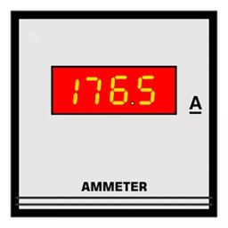 THERMOSPAN L19 Milli-Ammeter 96x96 mm 0 to 750 mA for Current Measurement-image-14