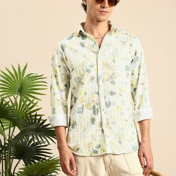 Mast & Harbour Floral Printed Casual Shirt-image-16