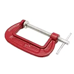 WKM Heavy Duty Red Color Cast Iron C Clamp for Laboratories KTBR46-image-86