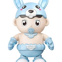 NEGOCIO Electric Illuminated Music Dancing Baby Robot with Musical Lights and Movement- PACK OF 1- COLOR MAY VARY-28