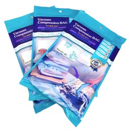 COZY VIBES 50x60 cm Space saver bags | vacuum bags for storage | packing bags for clothes | blanket bag | Storage Ziplock Bags with pump for Travel- PACK OF 1- COLOR MAY VARY-picture-9