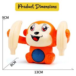 ADKD Dancing and Spinning Monkey Toy With Light And Music (Colour May Vary) image 3