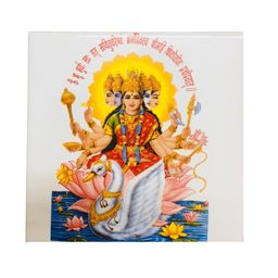 SHOP BY ROOM Multicoloured Ceramic Spiritual Wall Decor-image-52