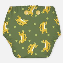 Snugkins Free Size Reusable Organic Cloth Diaper With Terry Soaker - Multicolour image 4