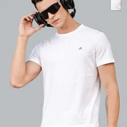 Parcel Yard Men Pack of 2 Stretchex Solid Round Neck Cotton T-shirts-image-87