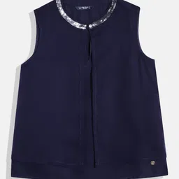 Allen Solly Junior Sequinned Layered Top-image-25