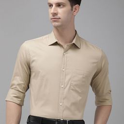 Park Avenue Solid Slim Fit Formal Shirt-image-35