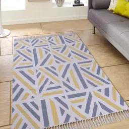 Pequra Multicolored Cotton Floor Covering Talia Rug-2