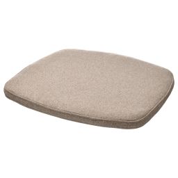 ikea älvgräsmal Chair pad, beige, 32.6/31.3x33x3 cm-picture-40