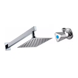 Fastgear Triangle Faucet Set with Shower Stainless Steel Chrome Finish Silver, FG2240 ( Pack of 2)-image-14