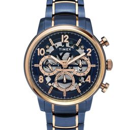Timex Men Skeleton Dial & Stainless Steel Straps Analogue Watch TWEG20207-image-5