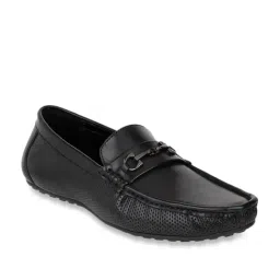 Carlton London Men's Black Casual Loafers-image-87