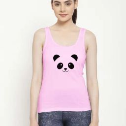 Friskers Pink Printed Camisole-image-93