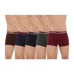 Dollar Bigboss Assorted Color Cotton Trunks (Pack Of 5)-picture-40