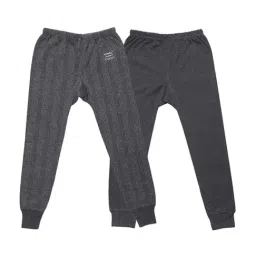 Vimal Jonney Kids Multicolor Mid Rise Joggers - Pack of 2-picture-24